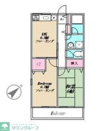 ルミエールの物件間取画像